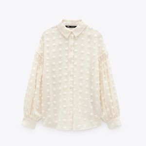 Zara Polka Dot Blouse
